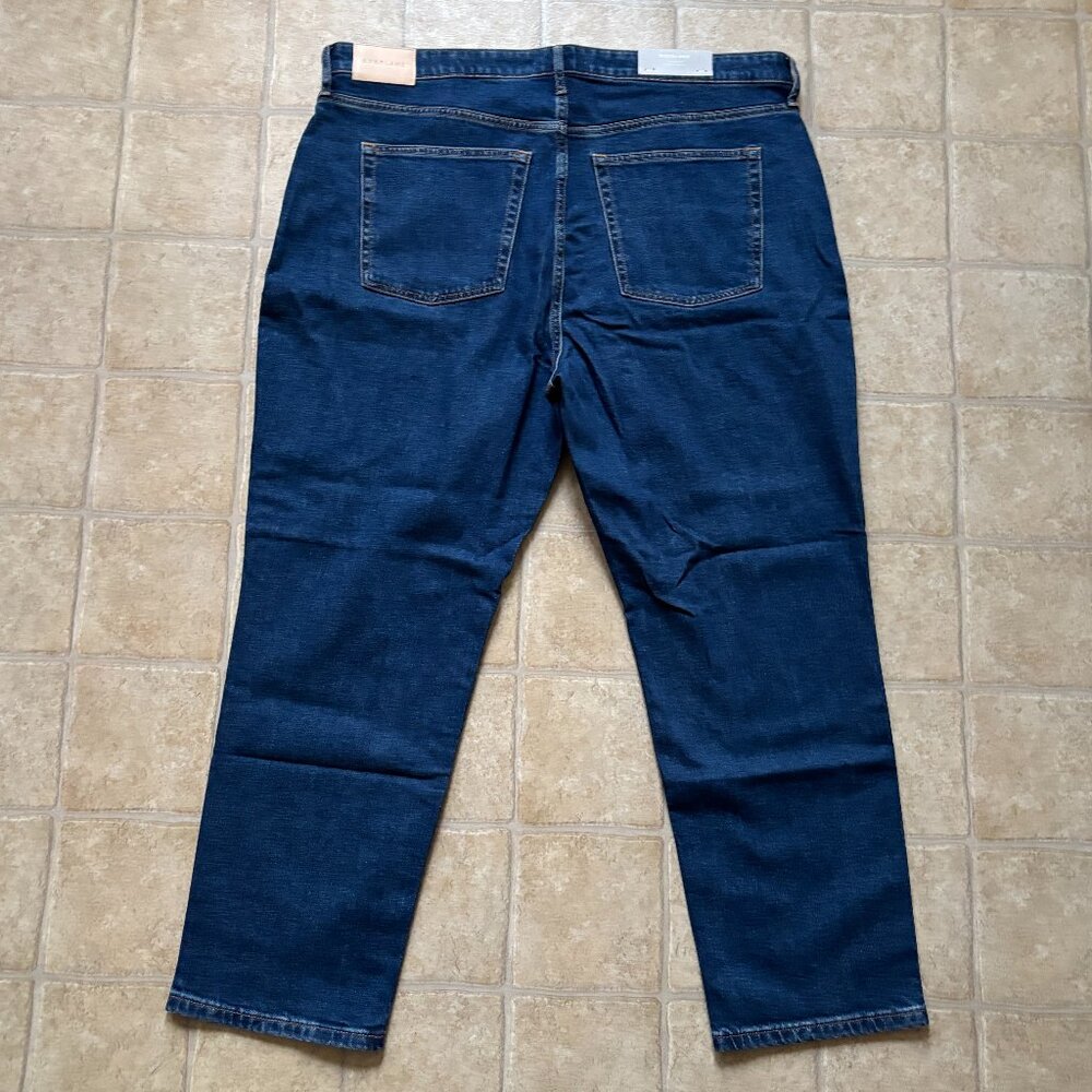 Everlane The Original Cheeky Jean - size 35, Indigo Rinse - Picture 4 of 11